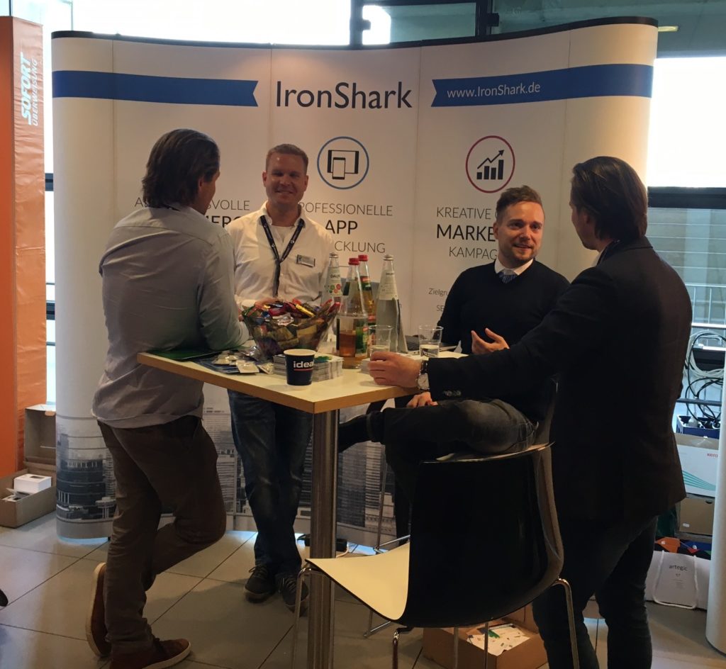 Team IronShark auf dem e-Commerce Day 2017