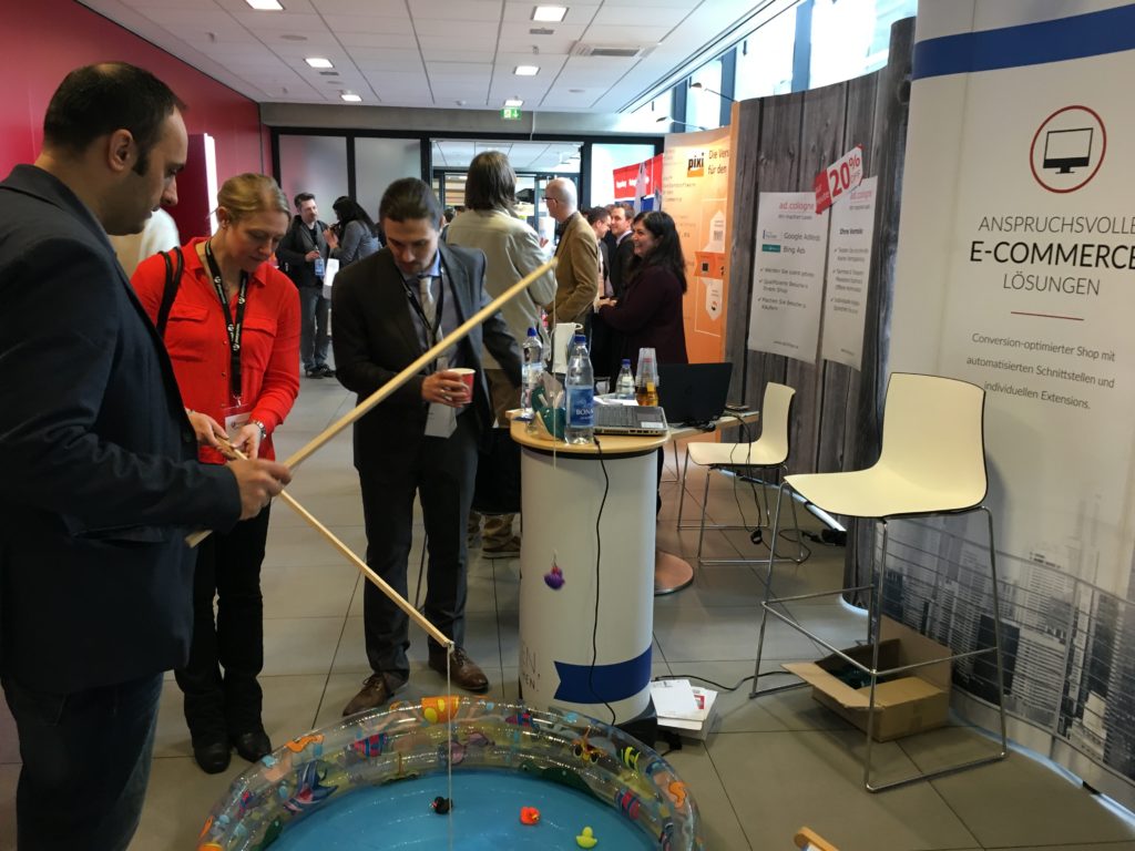 Wettangeln IronShark auf dem eCommerce Day 2016 Köln