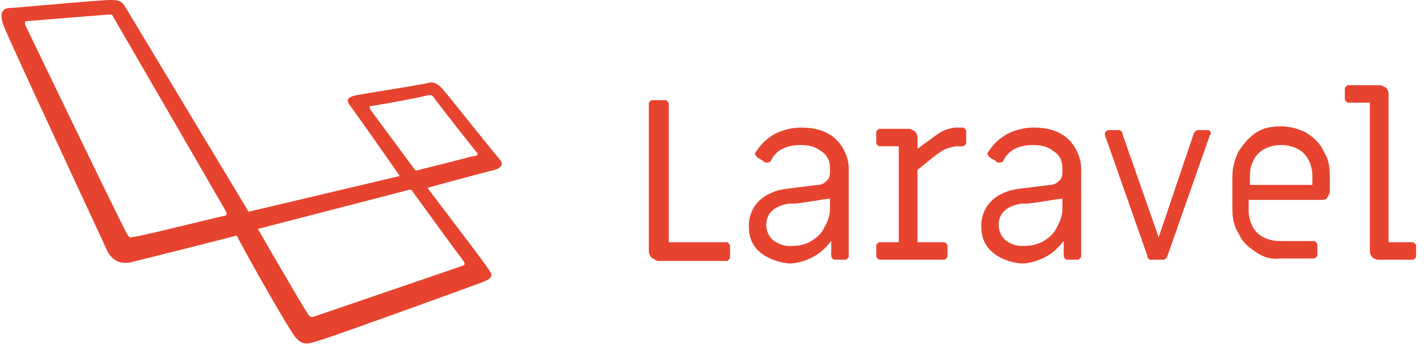 Wir arbeiten mit Laravel.