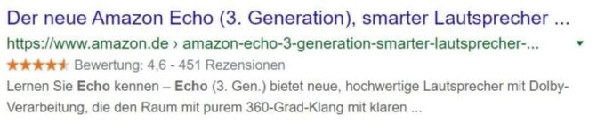 SEO dank Produktbewertung