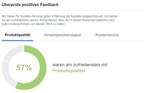 positives Facebook Feedback