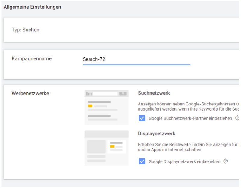 Display- und Partnernetzwerk