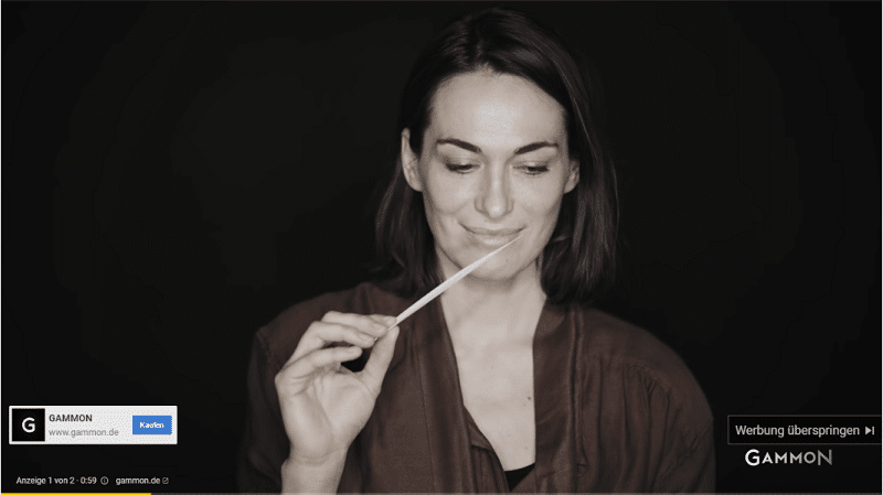 Videoanzeigen bei YouTube