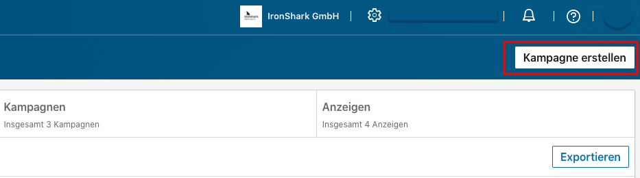Kampagne auf LinkedIn erstellen