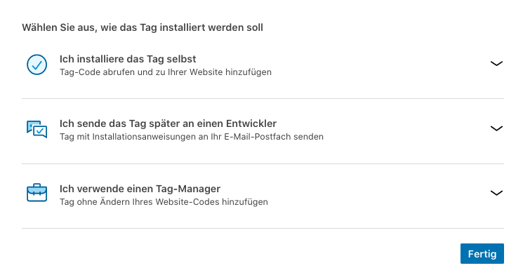 Der LinkedIn Insight Tag