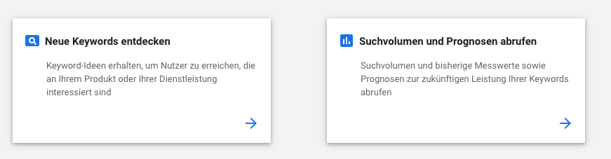 SEO Tools: Der Google Keyword Planer im Überblick