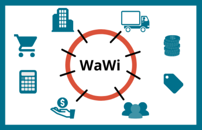 Warenwirtschaft Shopware Onlineshop für Verwaltung des Warenflusses, Bestellungen und Artikelbestand.