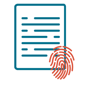 SEO Text schreiben mit Fingerabdruck