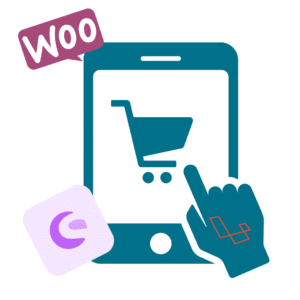 Webseite mit Logos der verschiedenen Shopsysteme