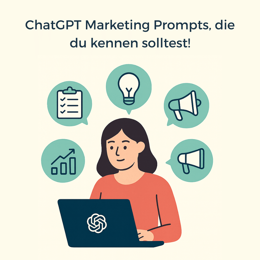 Beitragsbild ChatGPT Marketing Prompts, die du kennen solltest
