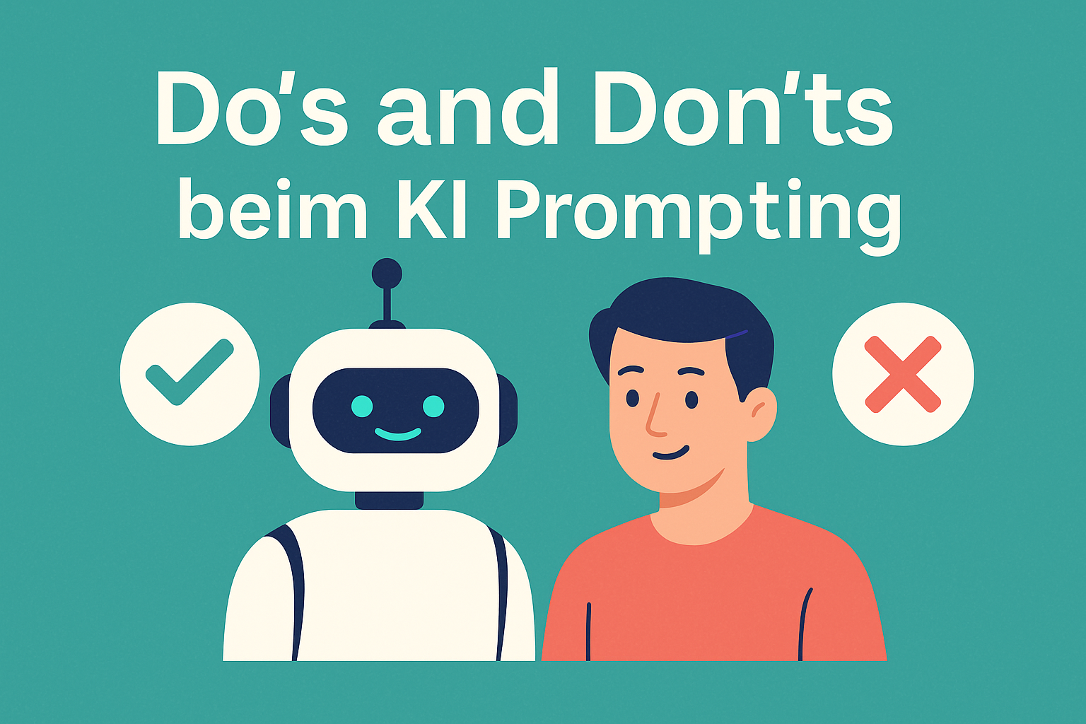 Do's and Don'ts beim KI Prompting