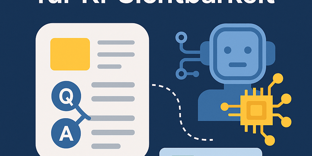Strukturierte Daten für KI-Sichtbarkeit: Beitragsbild