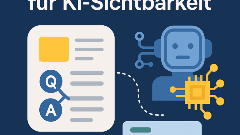 Strukturierte Daten für KI-Sichtbarkeit: Beitragsbild