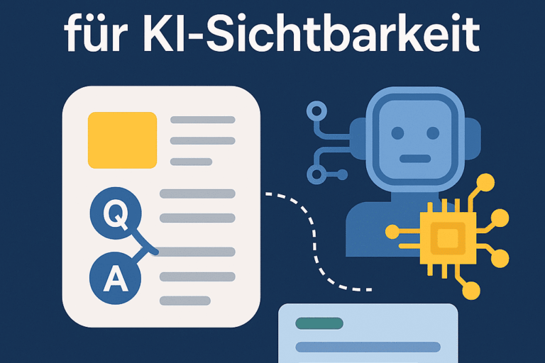 Strukturierte Daten für KI-Sichtbarkeit: Beitragsbild